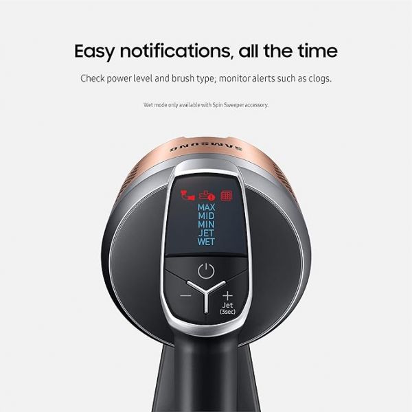 SAMSUNG Jet 75 Pet Cordless Stick Vacuum Cleaner, Lightweight